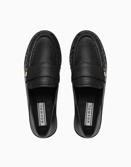Nokwol Hetti loafers in black, 3 of 3