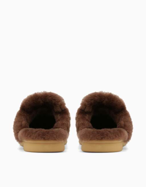 Nokwol Jen mules in chocolate, 2 of 3
