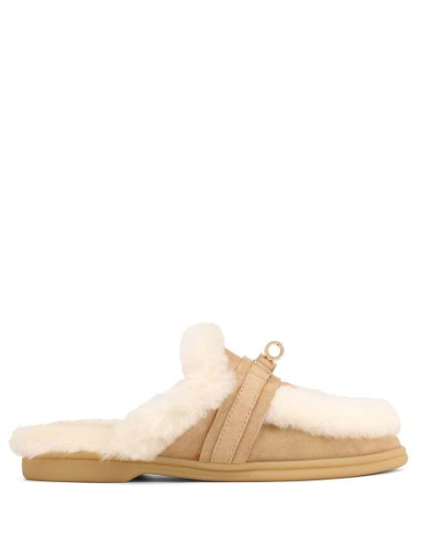 Nokwol Jen mules in sans stone - view 1