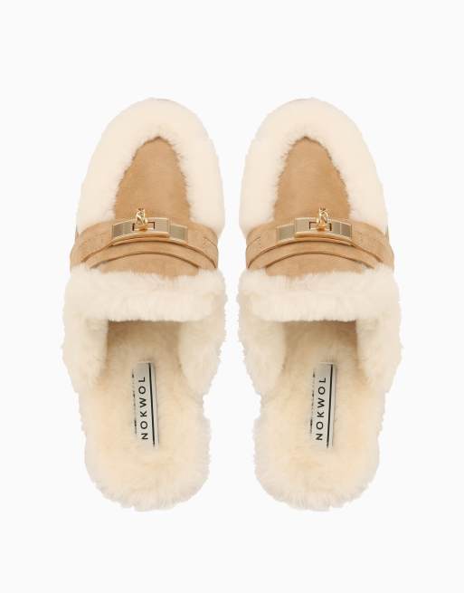 Nokwol Jen mules in sans stone, 3 of 3