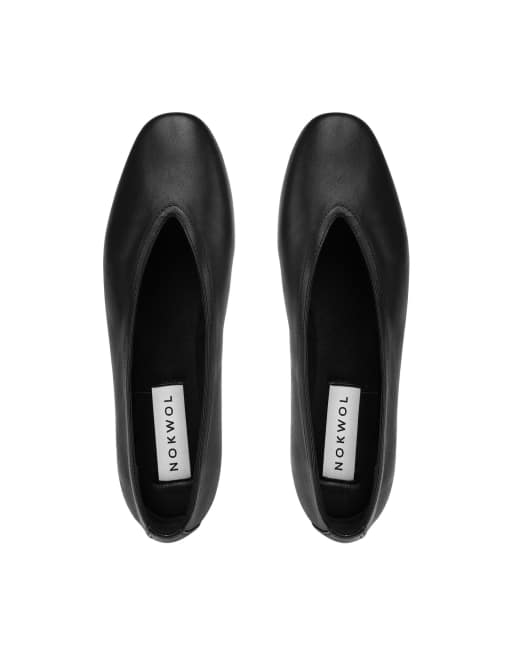 Nokwol Lane flats in black, 3 of 4