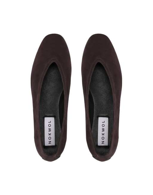 Nokwol Lane flats in chocolate, 3 of 4