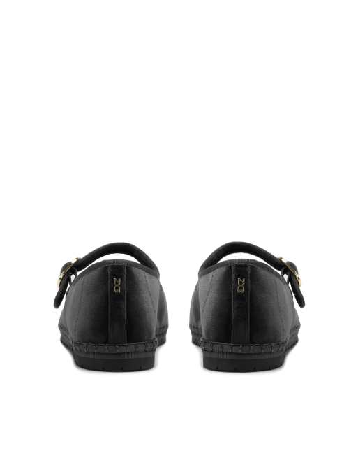 Nokwol Mel velvet mary janes in black, 5 of 7