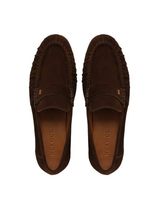 Nokwol Nickle loafers in brown, 4 of 4