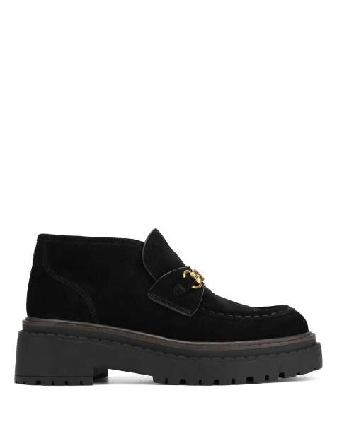Nokwol Pippa chunky loafer in black - view 1
