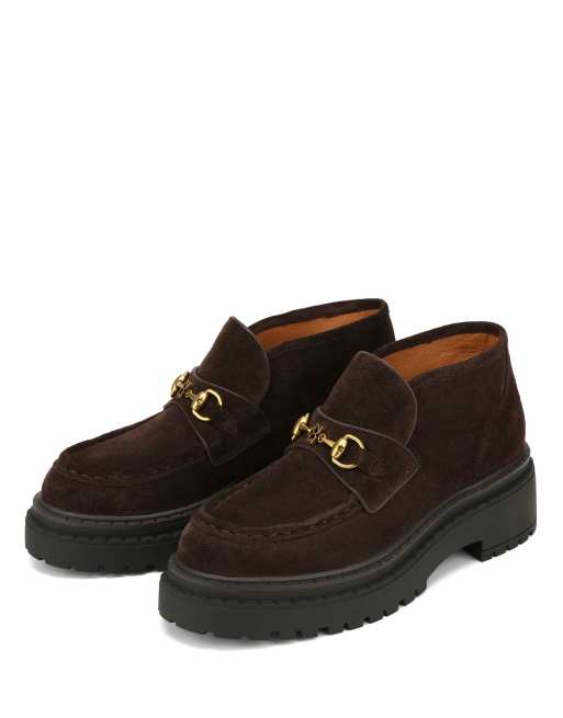 Nokwol Pippa chunky loafer in brown, 2 of 6