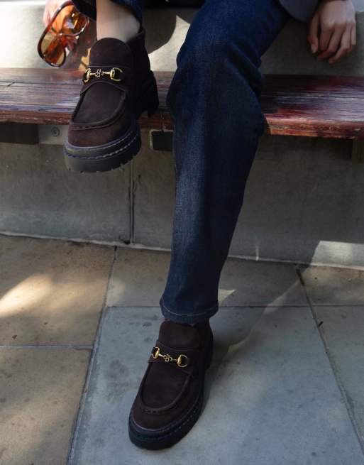 Nokwol Pippa chunky loafer in brown, 3 of 6