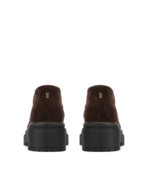 Nokwol Pippa chunky loafer in brown, 5 of 6