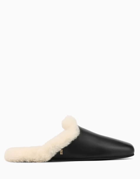 Nokwol Saskia mules in black - view 1
