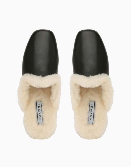 Nokwol Saskia mules in black, 3 of 3