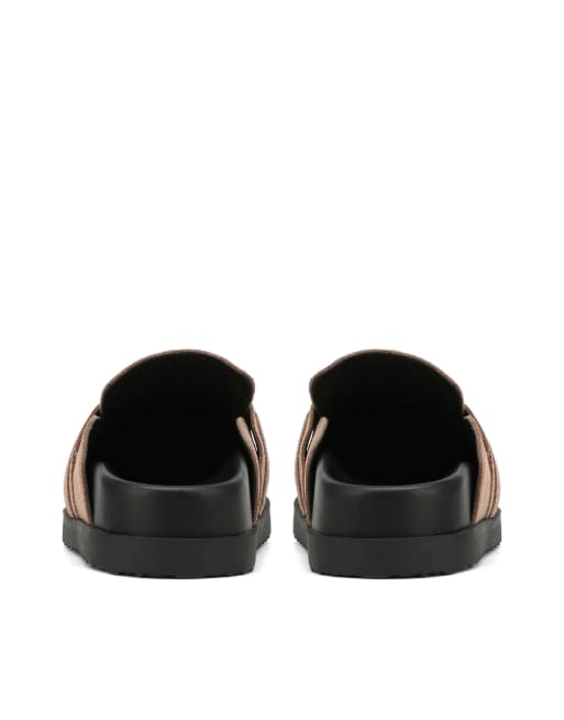 Nokwol Tammy mule sandals in mushroom, 5 of 7