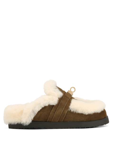 Nokwol Toby mules in khaki - view 1