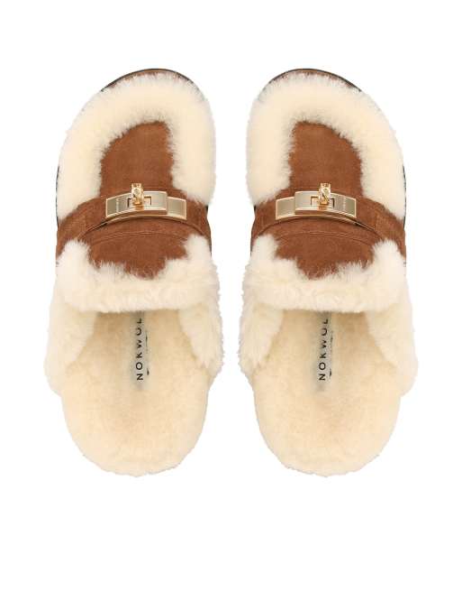 Nokwol Toby mules in tan, 3 of 6