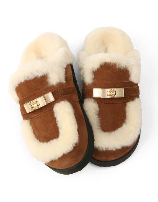 Nokwol Toby mules in tan, 4 of 6