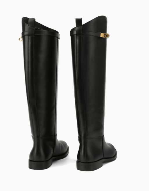 Nokwol Vidaa long boots in black, 2 of 2