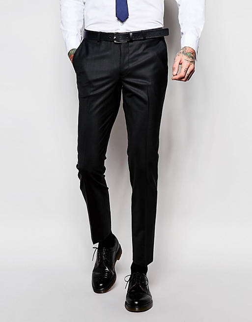 Noose & Monkey Suit Trousers With Stretch In Super Skinny Fit | ASOS
