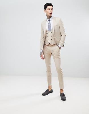 cream suit trousers