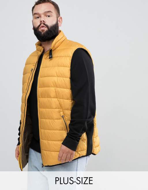 Mustard clearance quilted vest