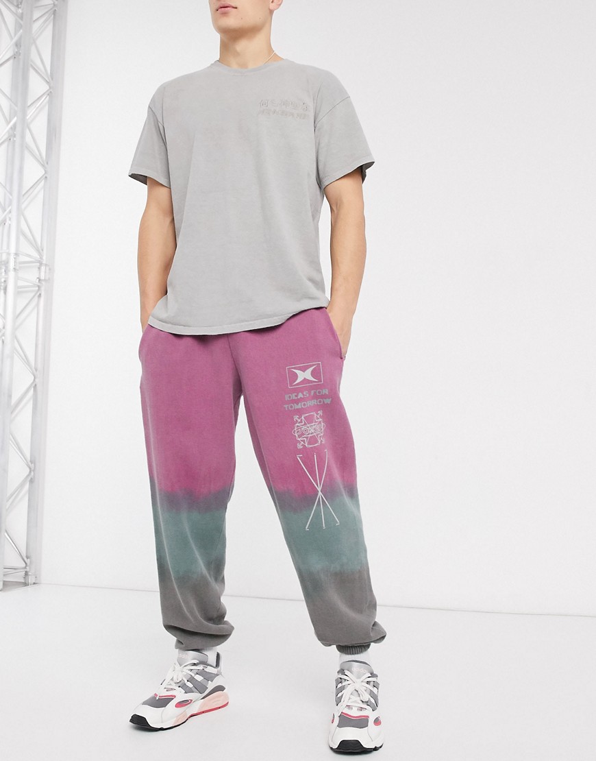 Nothing is Sacred - ideas - Joggers dip-dye-Multicolore