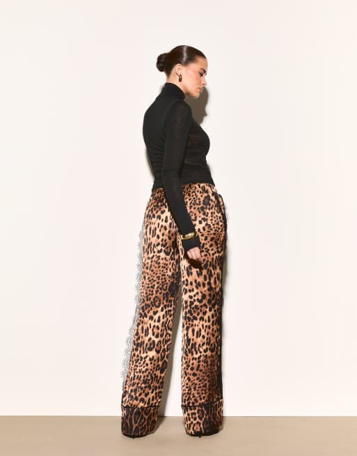 Noughts & Kisses - Top accollato trasparente nero, 3 di 4
