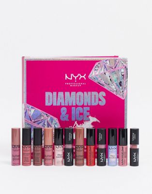 фото Новогодний адвент-календарь на 12 дней nyx professional makeup diamonds & ice please (экономия 26%)-мульти