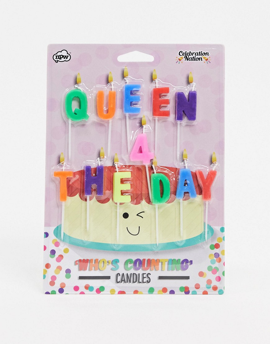 NPW - Candeline queen for the day-Multicolore