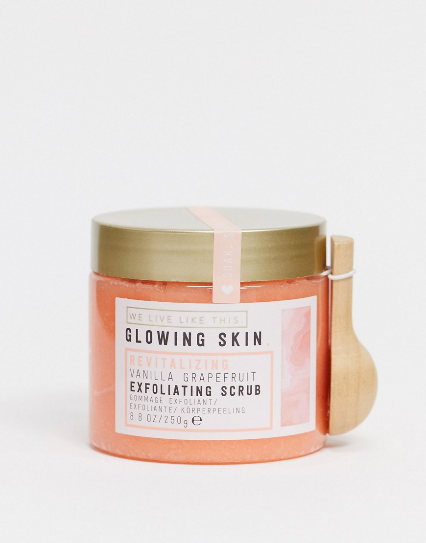NPW – Glowing skin – Exfolierande skrubb-Rosa