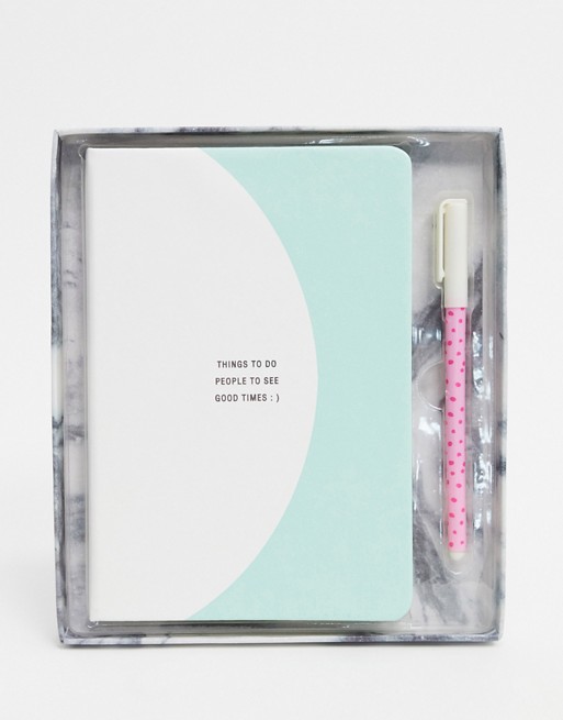 NPW notebook and pen set
