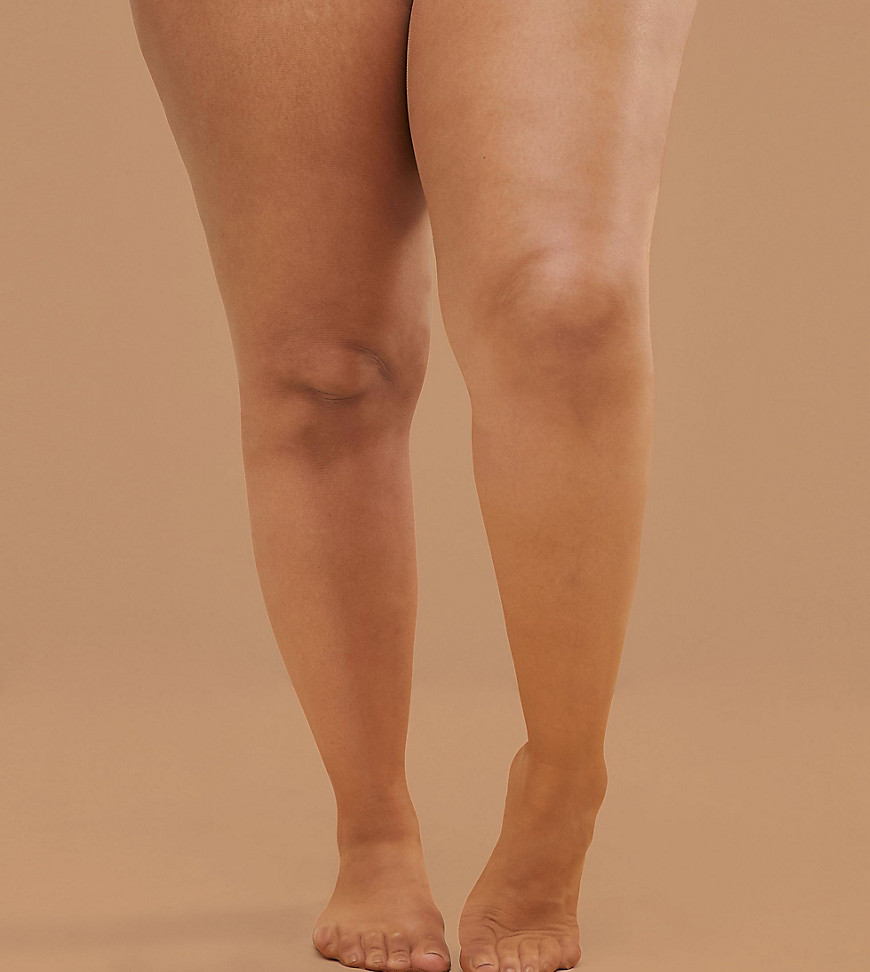 Nubian Skin - 15 denier huidkleurige panty in warm-Beige