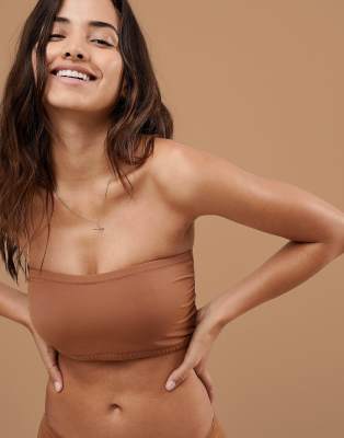 reggiseno fascia color carne