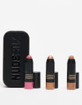 [Nudestix] NUDESTIX Roses & Honey Nudes (Hey Honey, Bondi Bae, Bohemian Rose)-Pink No Size Multi