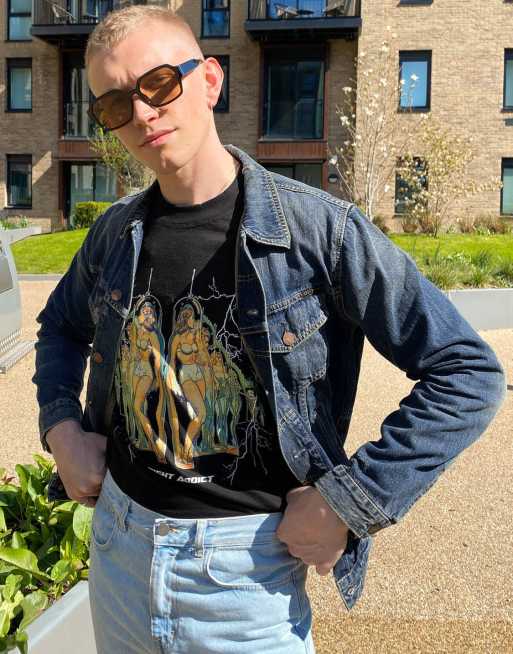 Nudie Jeans - Bobby - Ægte denimjakke i støvede finish