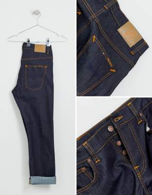 nudie jeans grim tim dry true navy