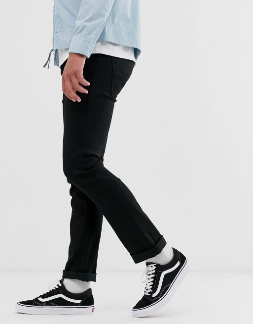 Nudie Jeans Co - Grim Tim - Jean slim droit - Noir délavé dry ever, 2 de 4