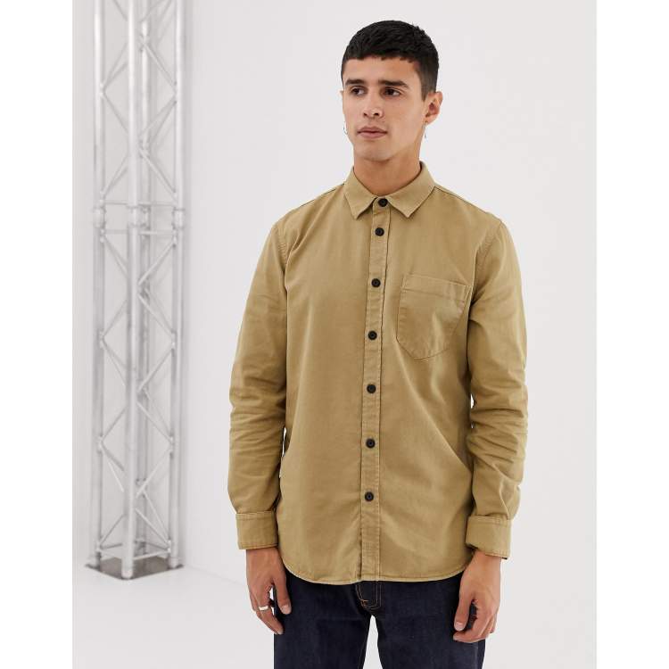 Camicia color sabbia sale