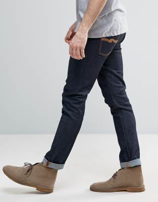 nudie tapered jeans