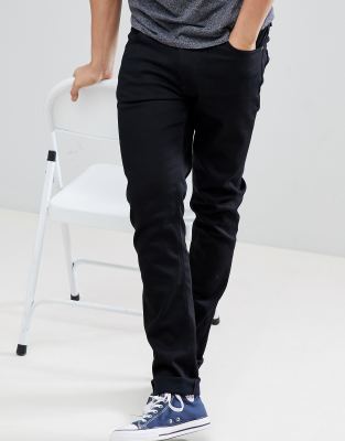 nudie jeans lean dean dry ever black