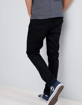 nudie jeans lean dean dry ever black