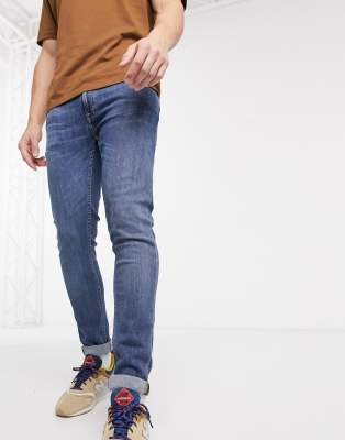 skinny lin dark blue navy