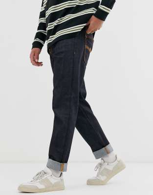 nudie tapered jeans