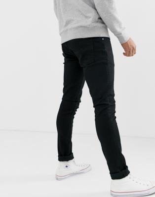 nudie jeans tight terry black