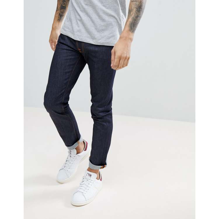 Nudie Jeans Co Tilted Tor Jeans Dry Pure Navy | ASOS