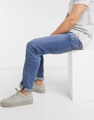 nudie jeans lean dean lost orange