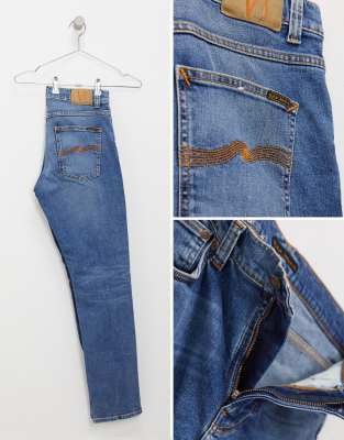 nudie jeans lean dean lost orange