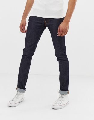 Nudie Jeans Lean Dean tapered fit jeans dry 16 dips ASOS