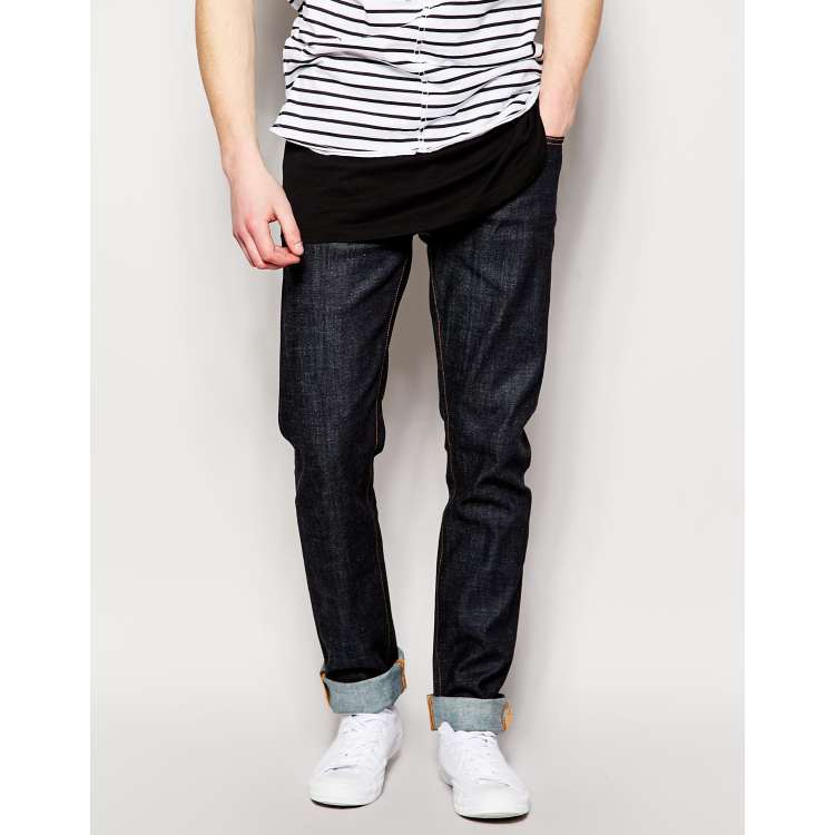 Nudie Jeans Thin Finn Slim Fit Jeans Dry Twill | ASOS