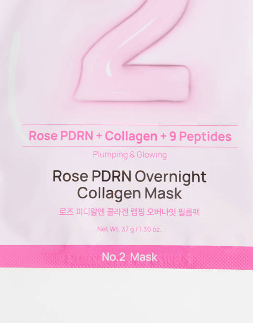 NUMBUZIN No.2 Rose PDRN Collagen Plumping Sheet Mask x5, 4 of 4