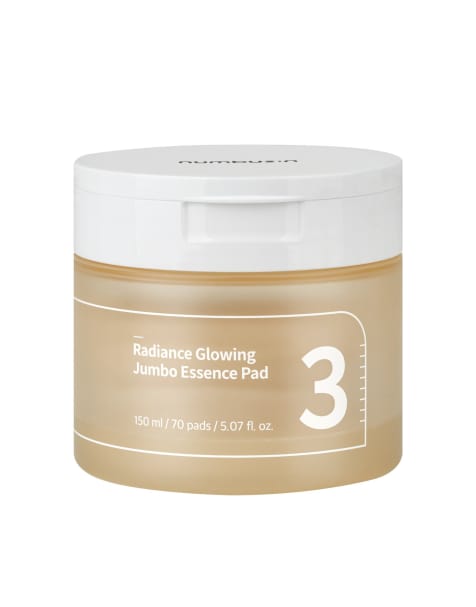 Numbuzin - No.3 Radiance Glowing Jumbo Essence Pad 150ml - view 1