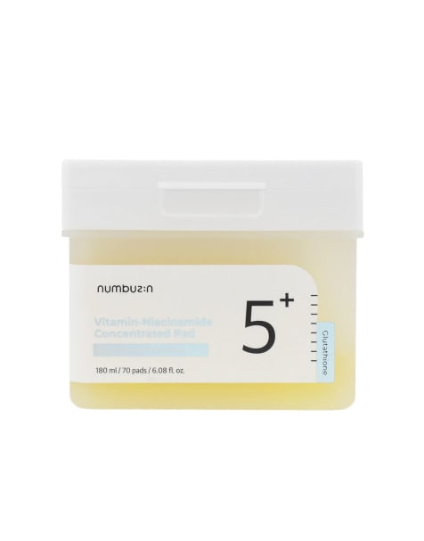 Numbuzin – No.5 Vitamin-Niacinamide Concentrated Pad, pads med niacinamid, 180ml - view 1