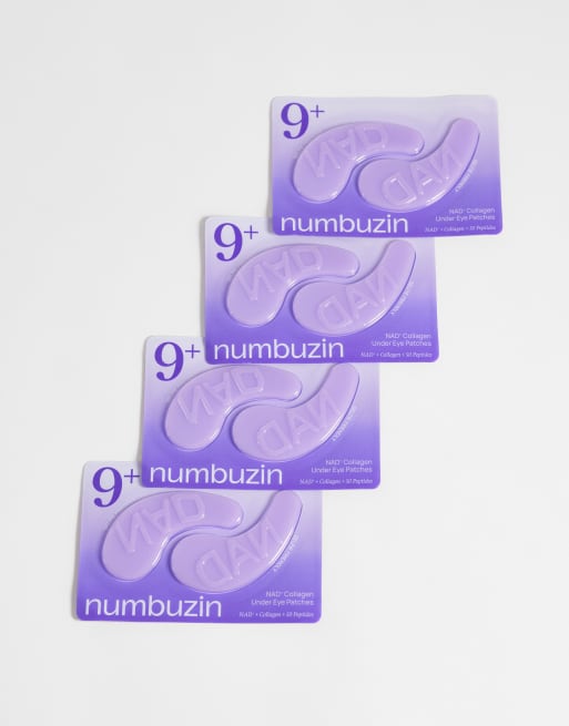 NUMBUZIN No.9 NAD+ Collagen under-eye patches x5, 3 av 4